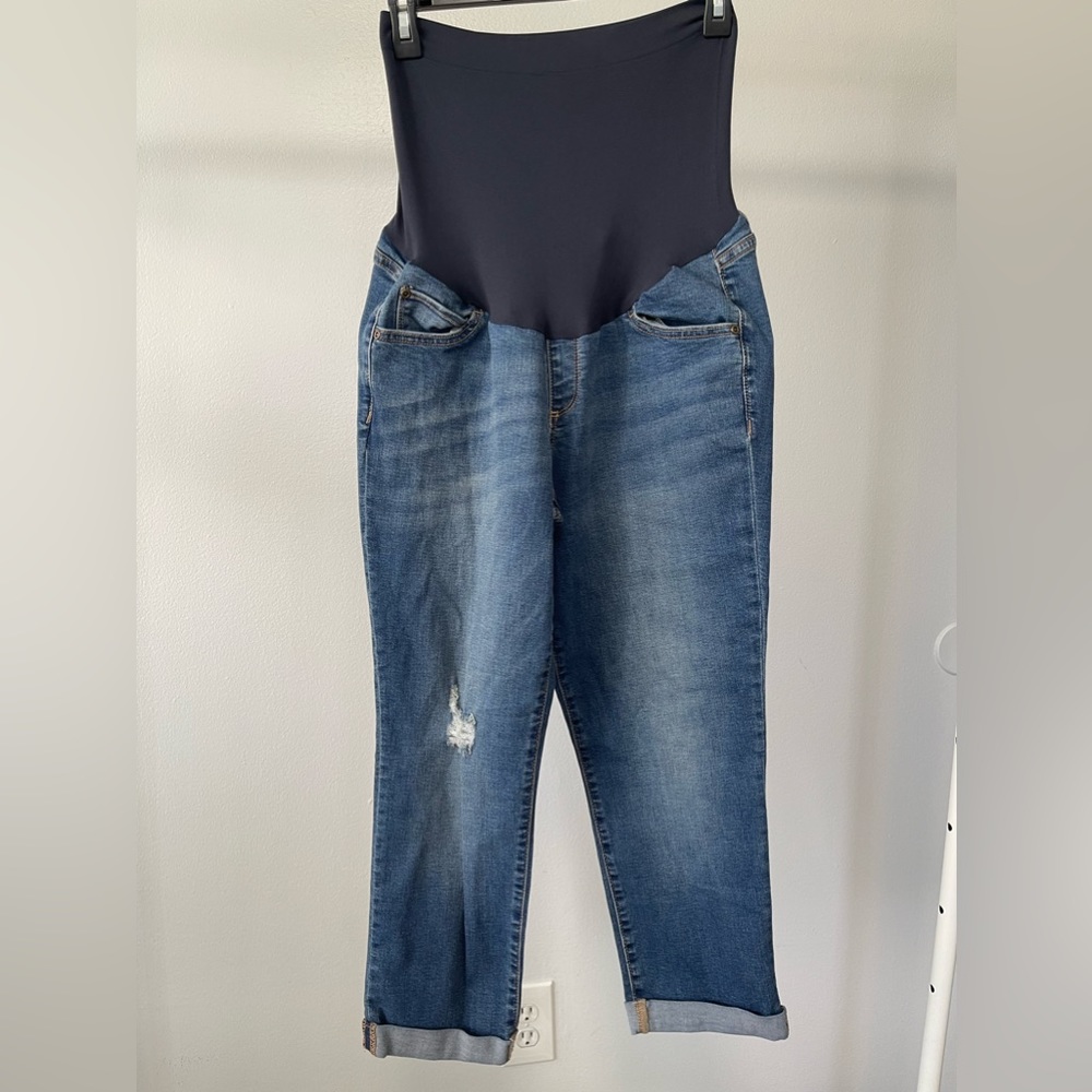 Aglow Capri Maternity Jeans